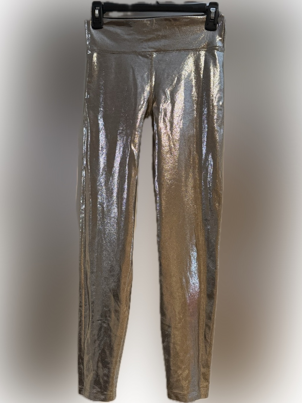 Heroine Sport Marvel Silver/Chrome Metallic Leggings